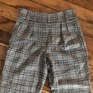 REISS plaid pants - sz 0